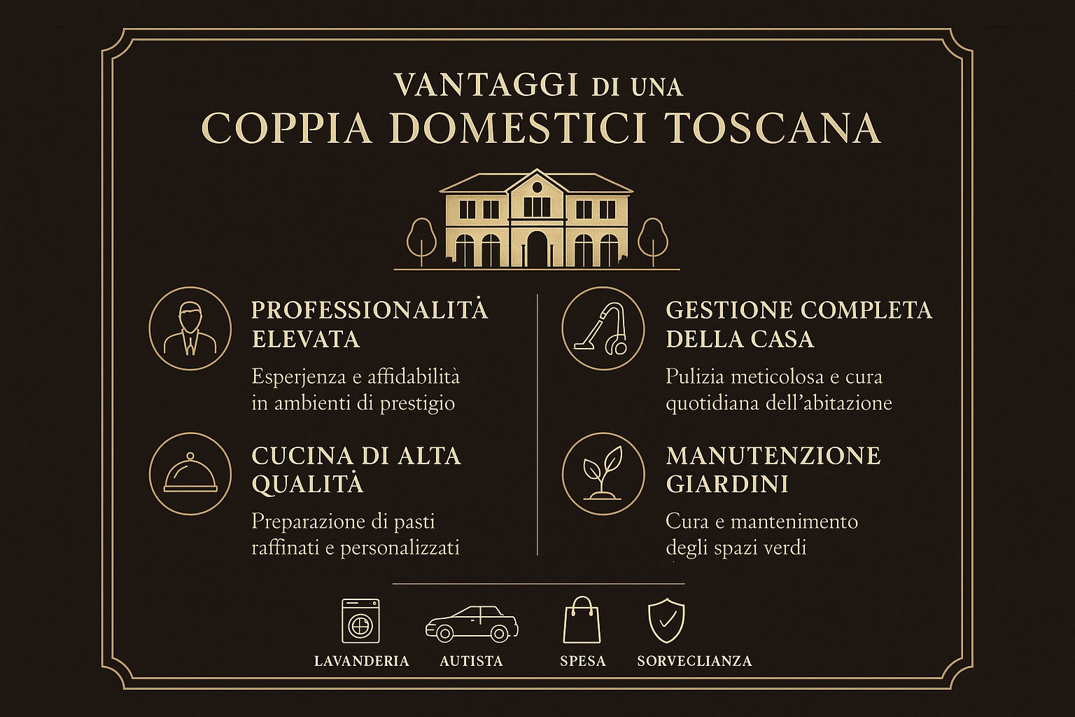 Coppia domestici Toscana
