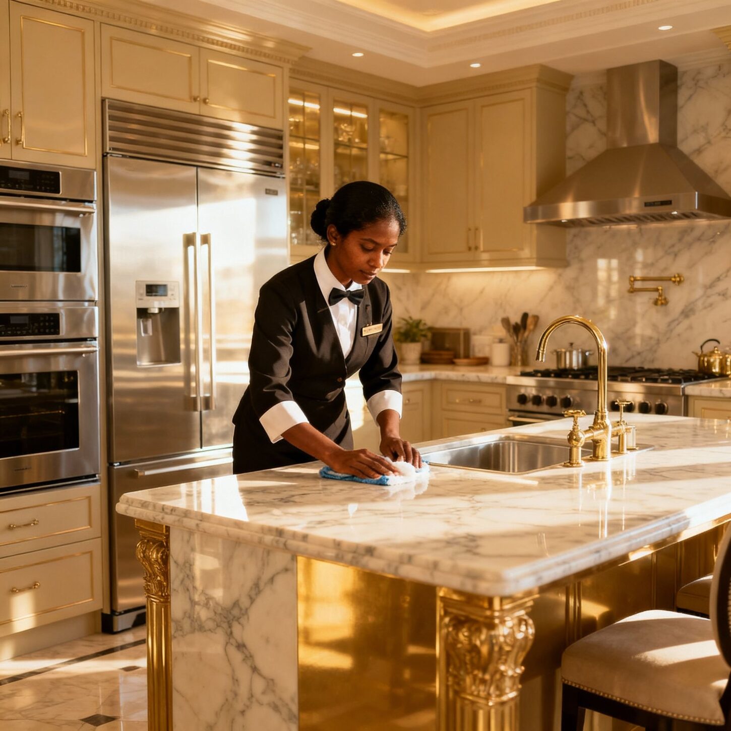 Agenzia colf filippine Latina - Servizio di pulizia professionale in cucina luxury