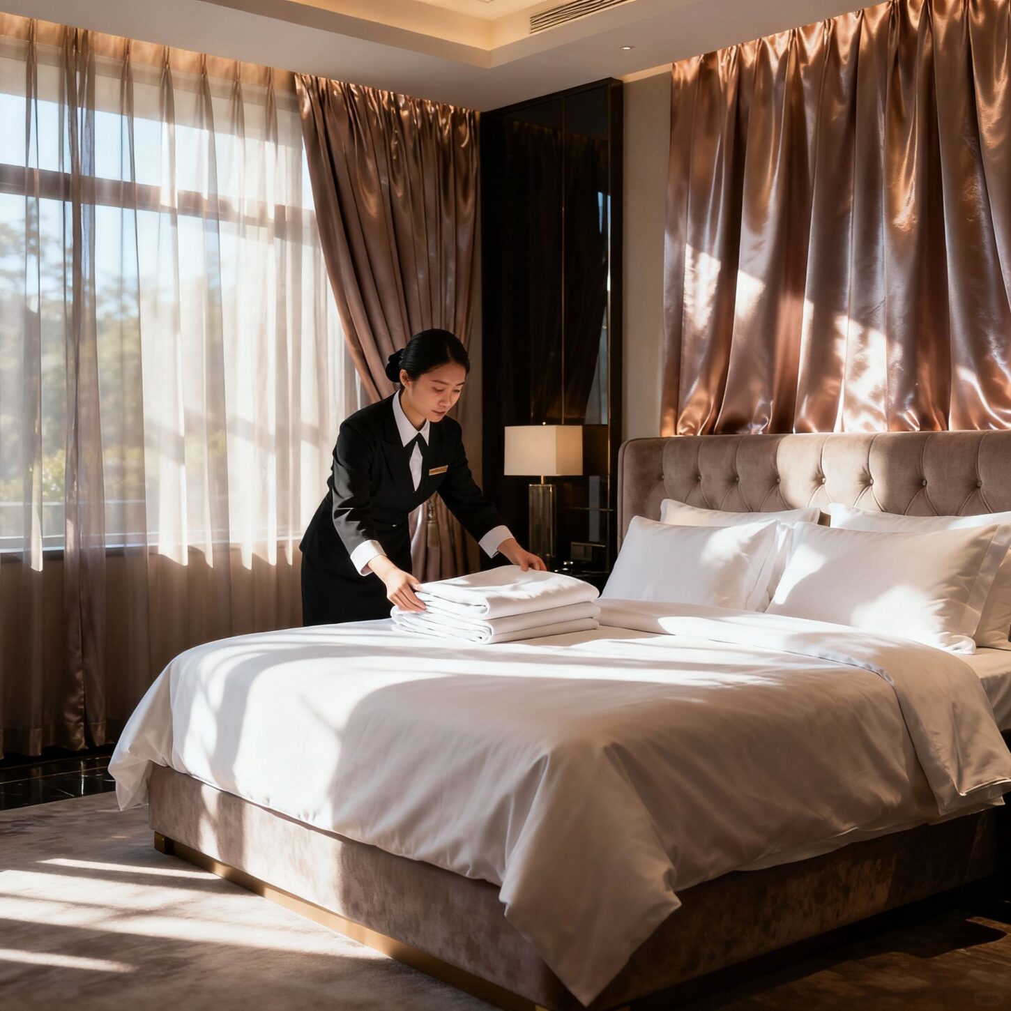 Agenzia colf filippine Treviso - Servizi camera da letto luxury e cura tessuti pregiati