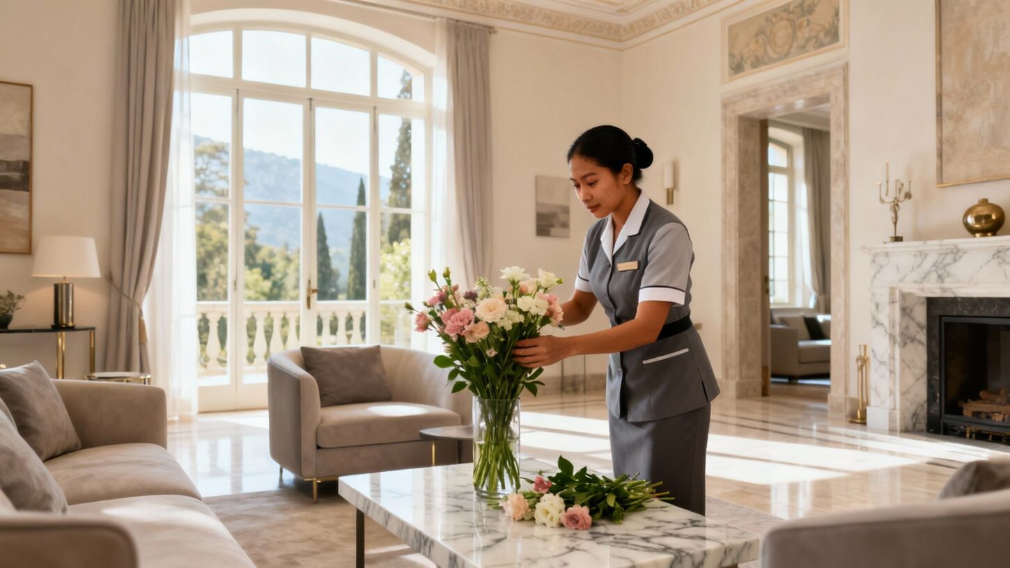 Agenzia domestici Chieti - Servizio domestico filippino in villa di lusso