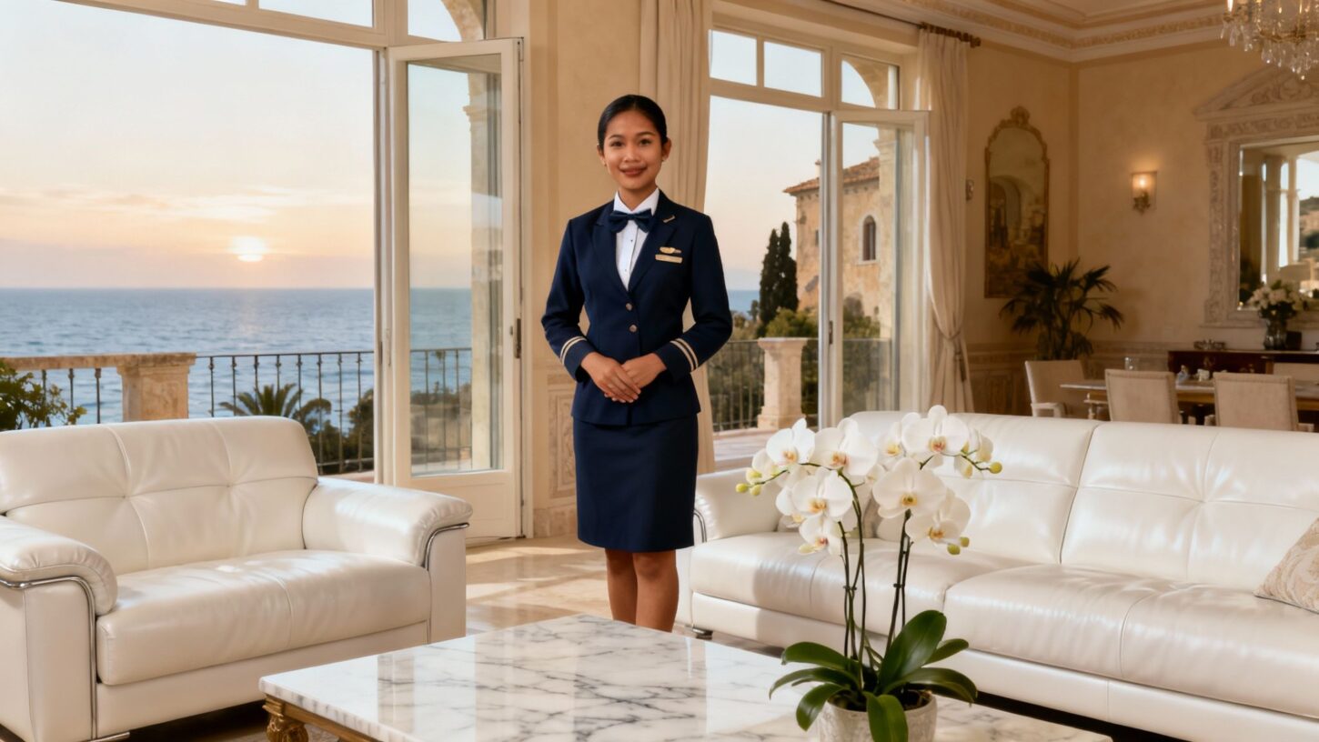 Agenzia domestici Forte dei Marmi - Domestico filippino professionista in villa di lusso