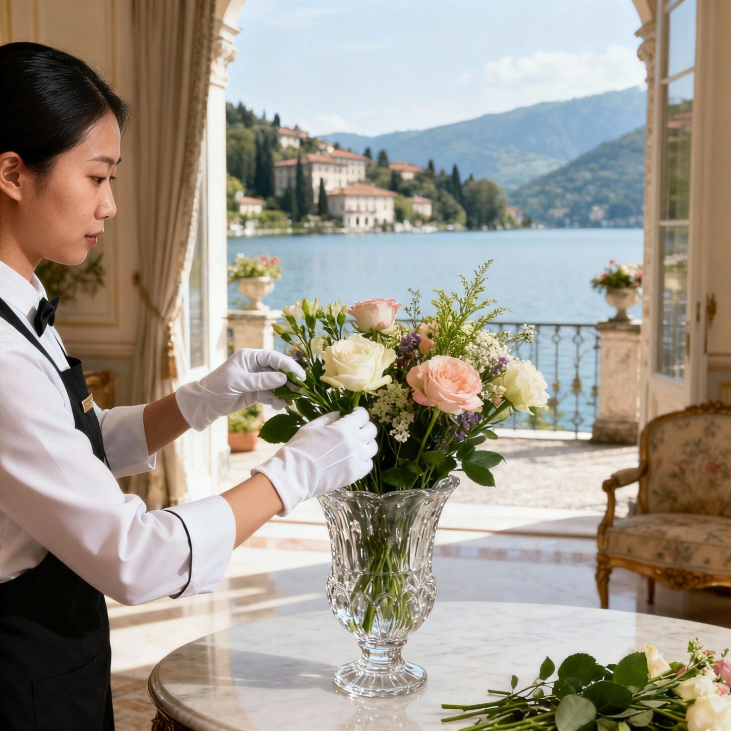 Agenzia per personale domestico Desenzano del Garda - Dettagli servizio professionale housekeeper asiatico