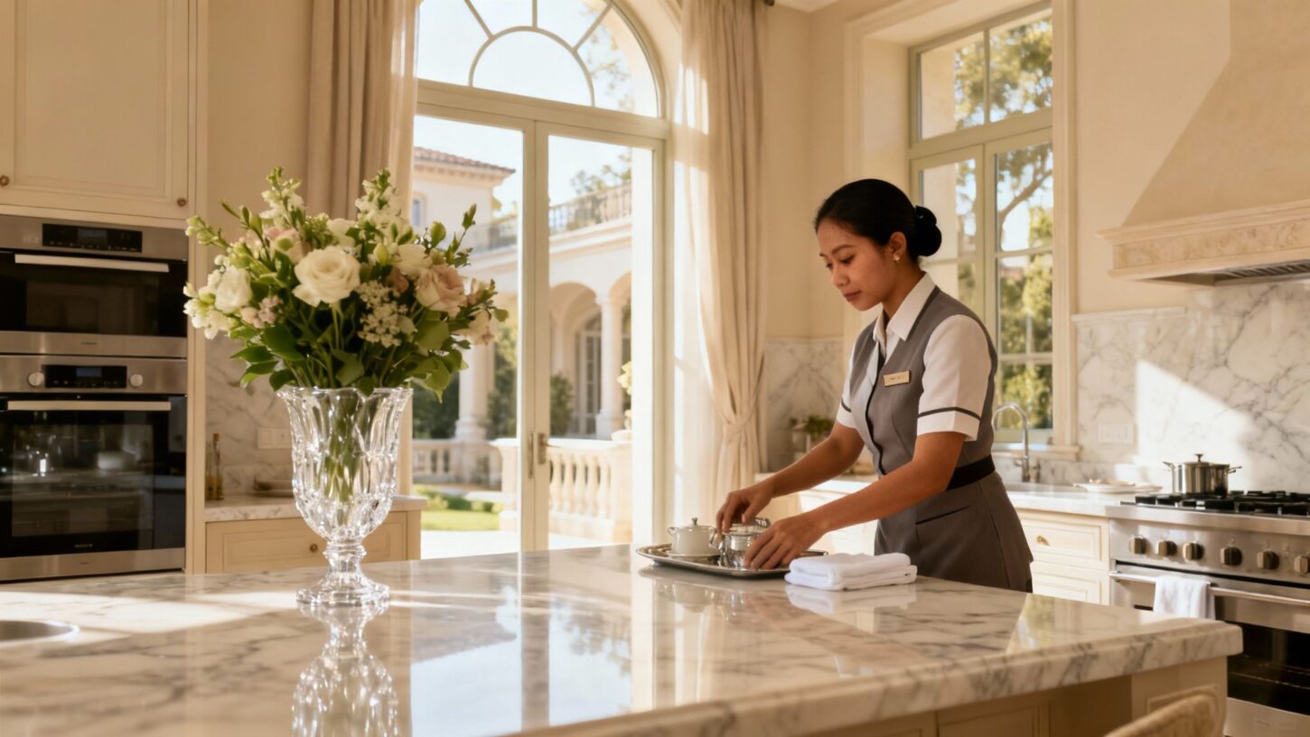 Agenzia per personale domestico Frosinone - Personale filippino professionale in villa di lusso