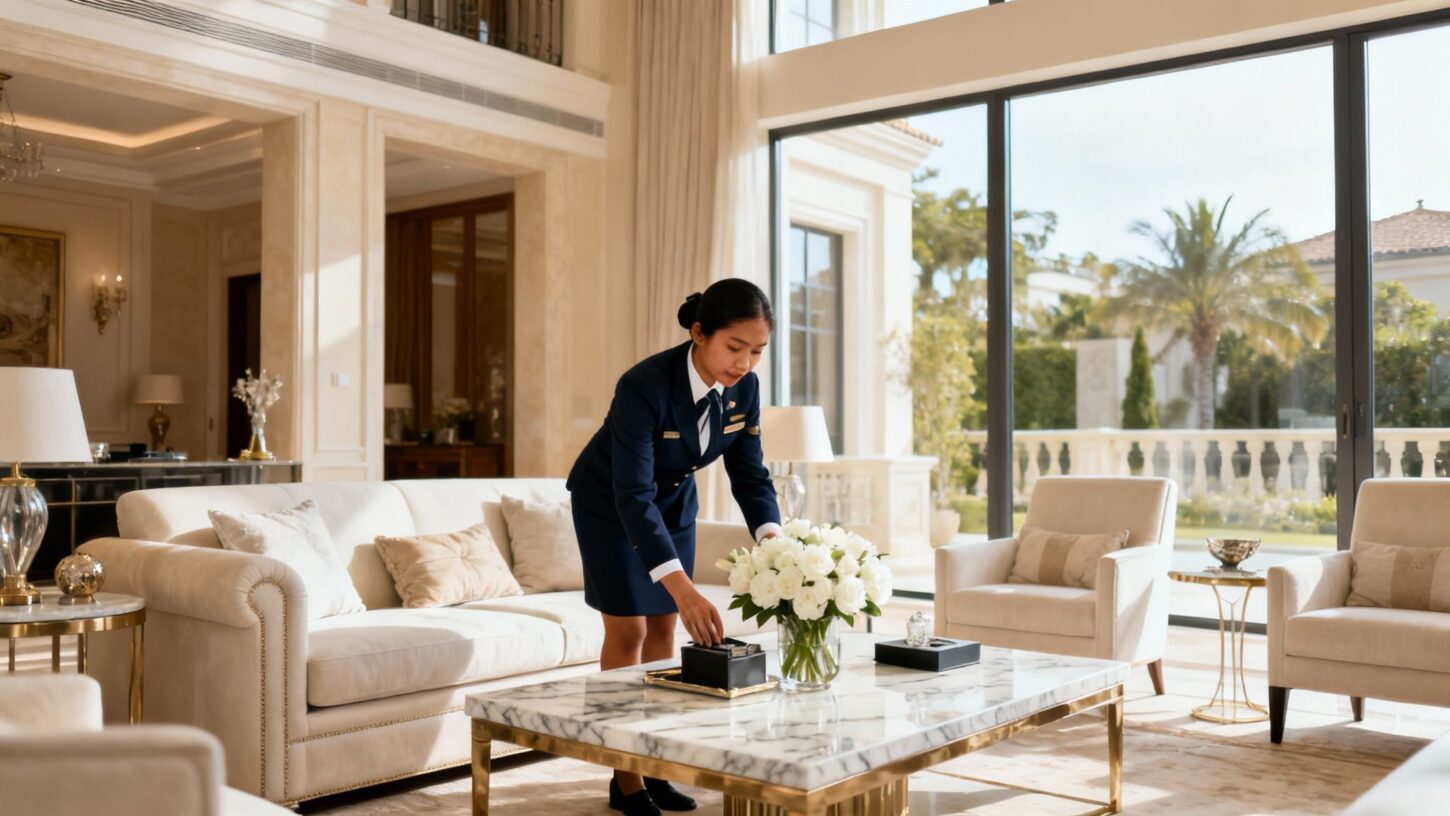 Agenzia per personale domestico Treviso - Domestico filippino professionale in villa di lusso