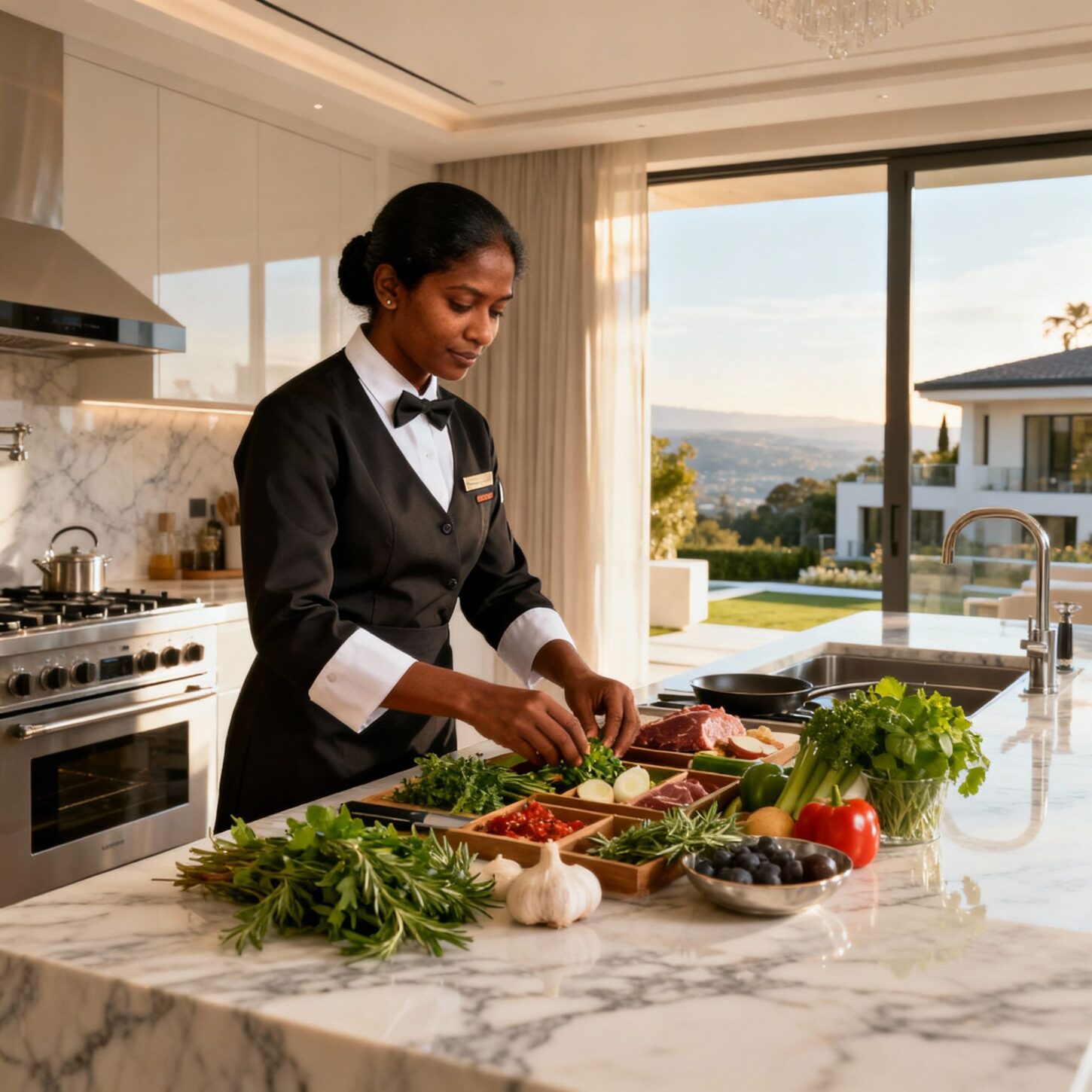 Agenzia per personale domestico Viterbo - Personale specializzato cucina gourmet in ambiente luxury