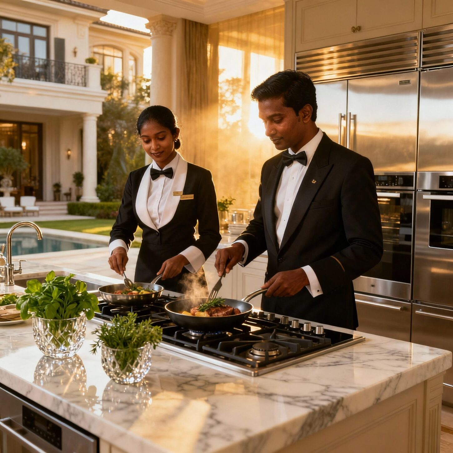 Cercasi Coppia Di Custodi Sri Lanka - Preparazione c gourmet in cucina luxury europea