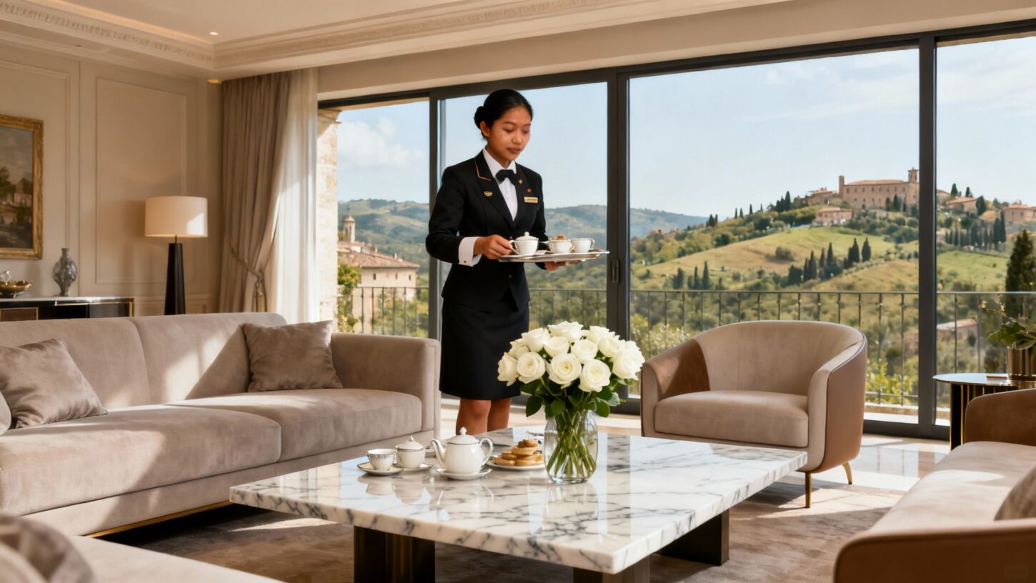 Colf Asolo: Servizio domestico filippino di lusso in villa con vista Asolo