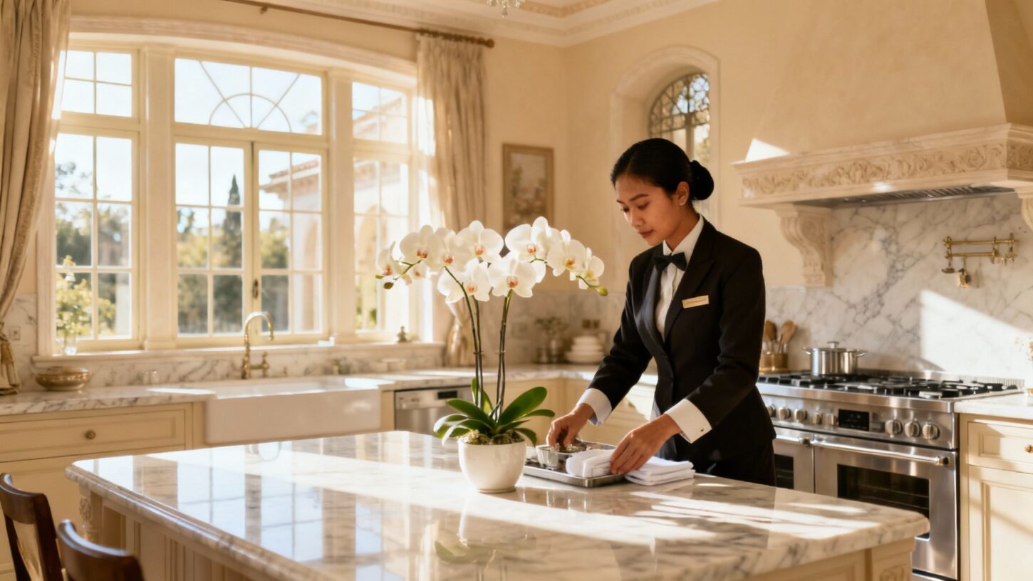 Colf Follonica - servizio domestico filippino professionale in villa italiana di lusso