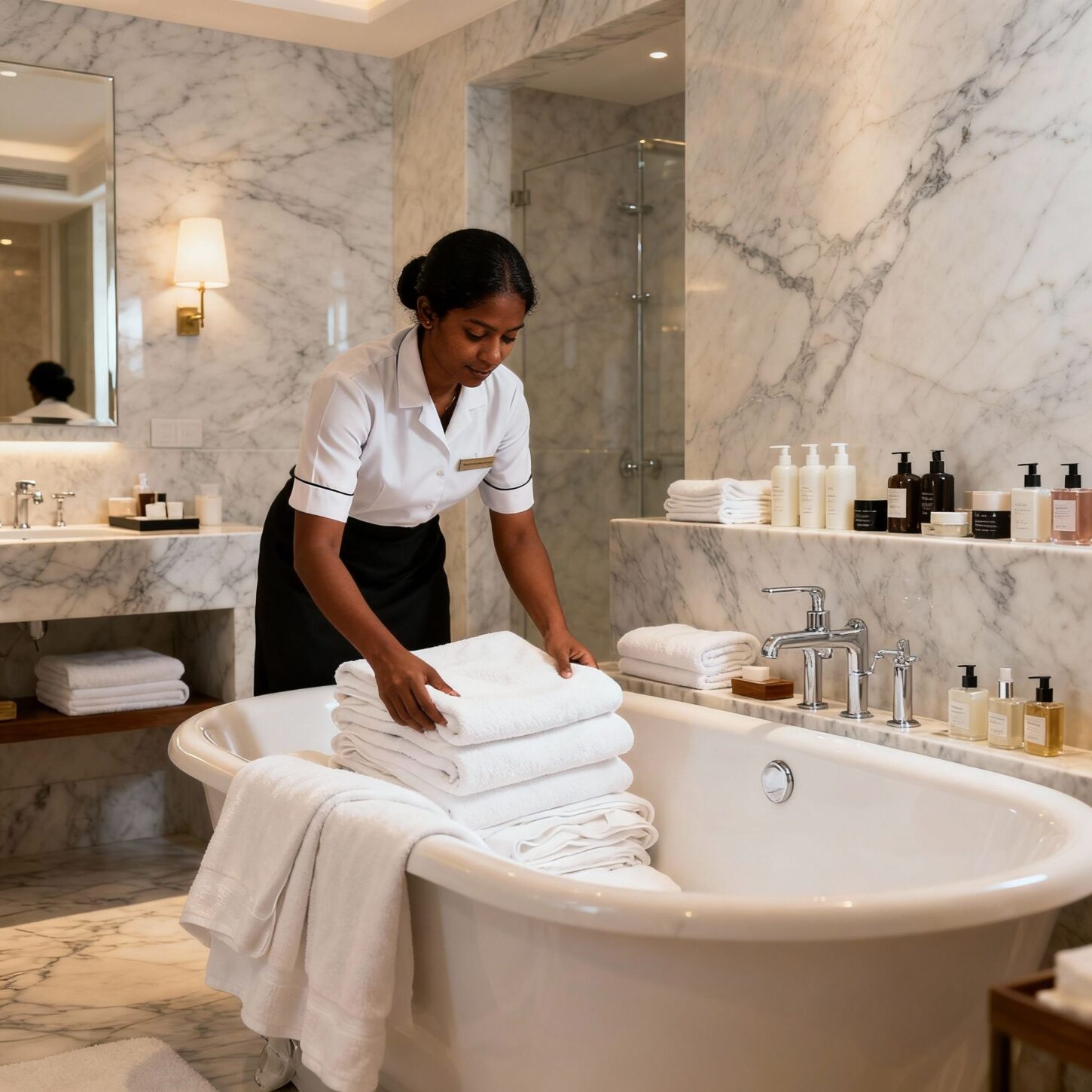 Colf Iseo - gestione bagno di lusso e servizio domestico professionale