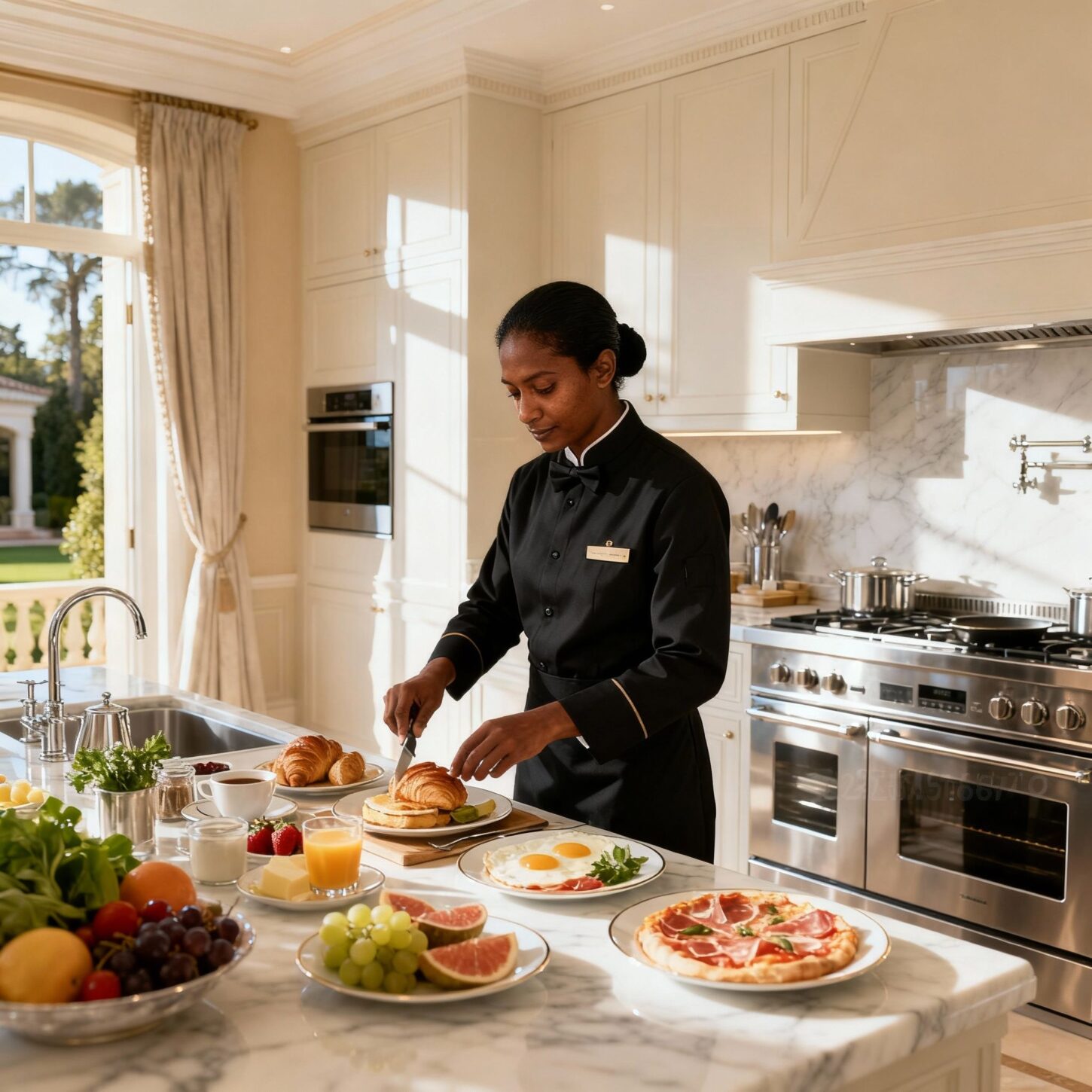 Colf Legnano - servizio culinare professionale in cucina di lusso italiana
