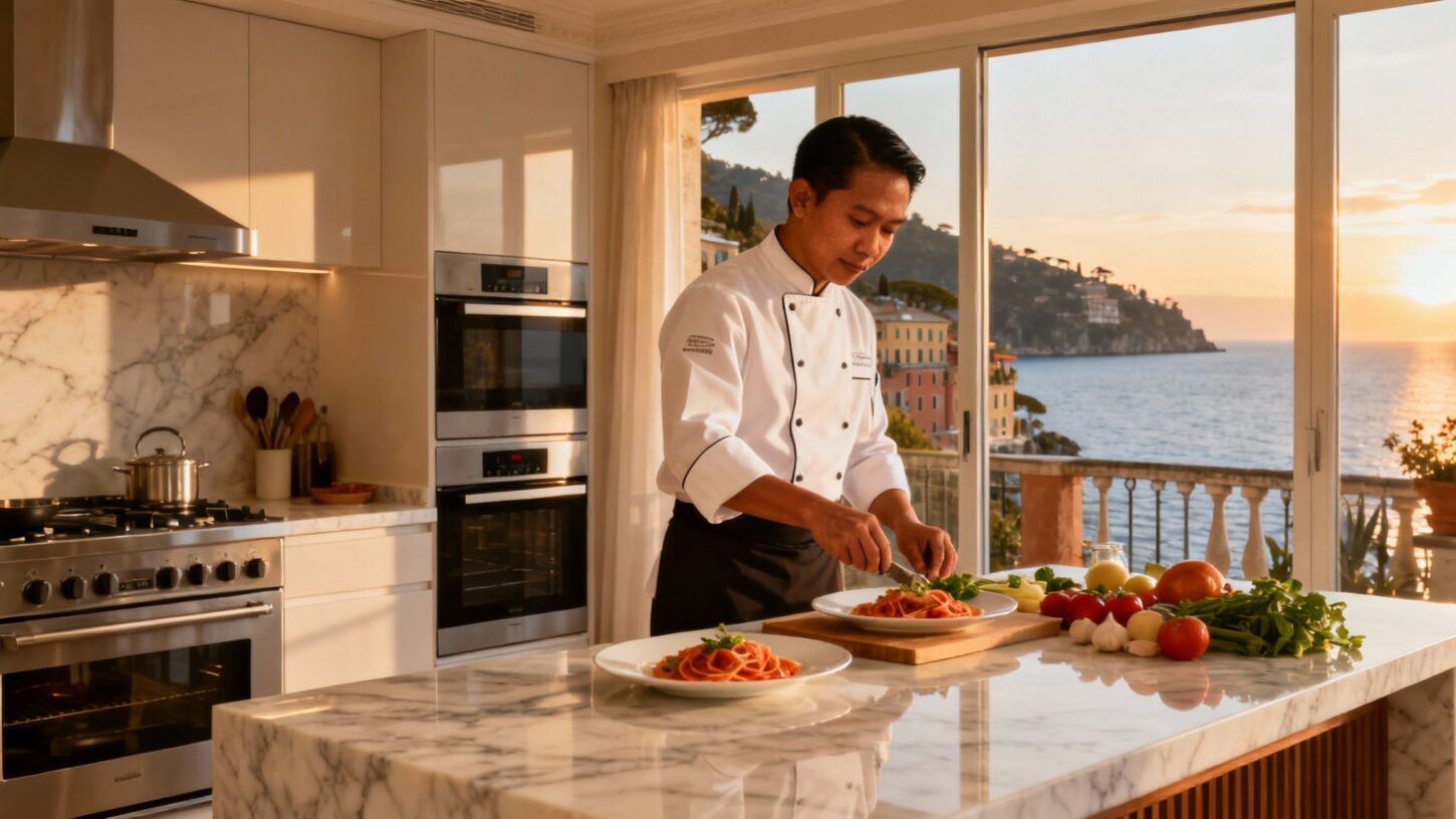 Colf Portofino - servizio domestico professionale chef di lusso