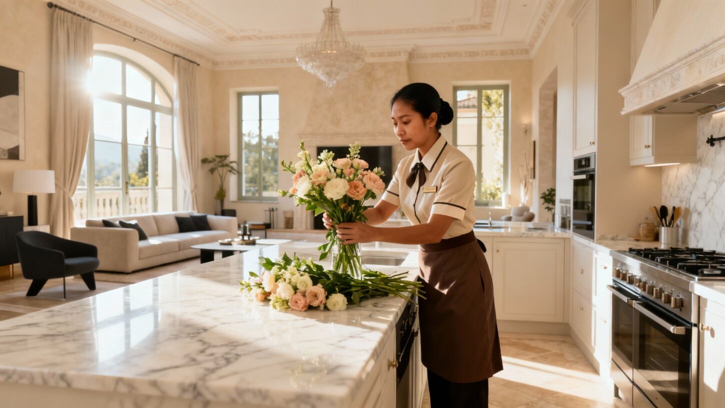 Coppia Di Domestici filippini Cusago - Personale domestico asiatico professionale in villa luxury milanese