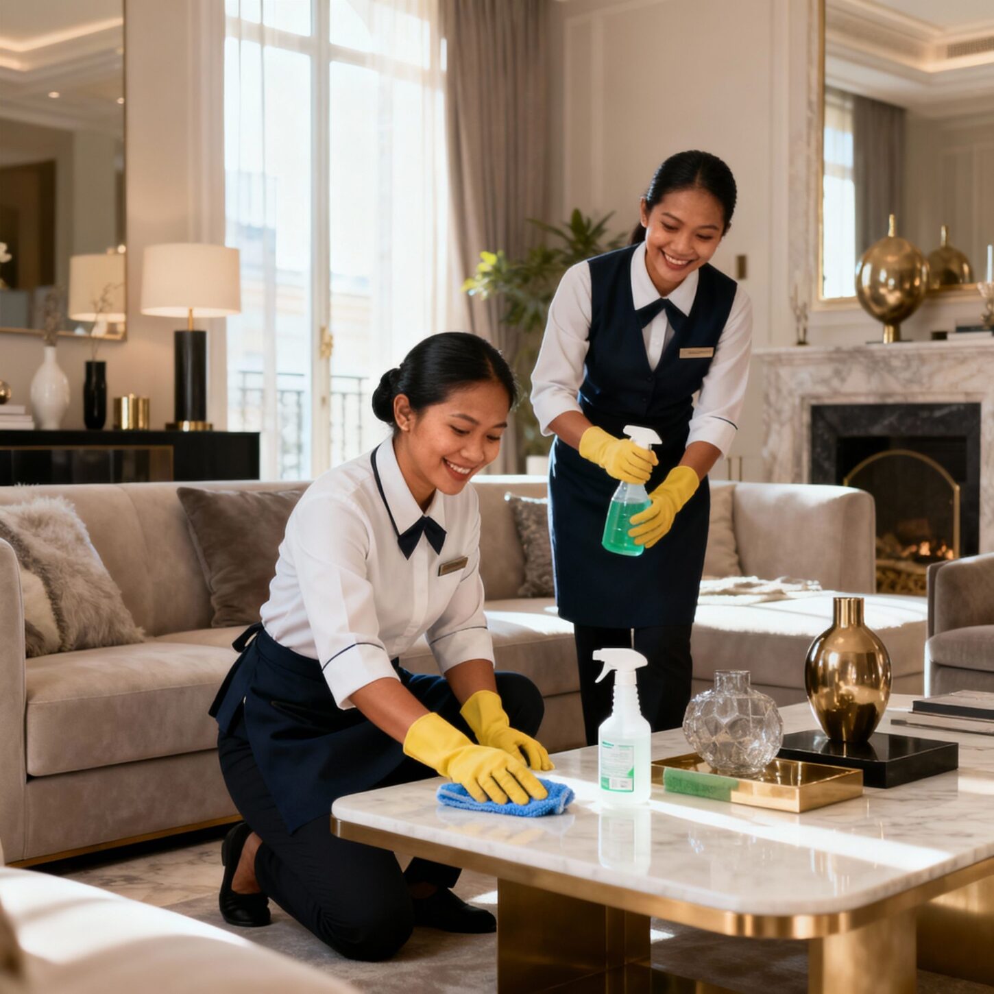 Coppia Di Filippini Pavia - Servizio housekeeping luxury ambiente contemporaneo