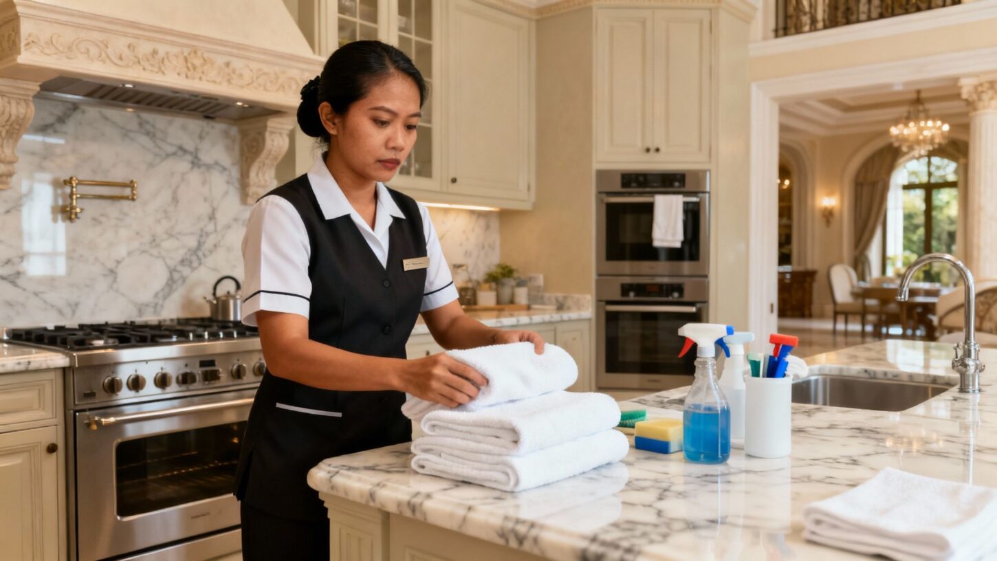 Coppia Sri Lanka Monza-Brianza - Domestico filippino professionale organizza cucina luxury italiana