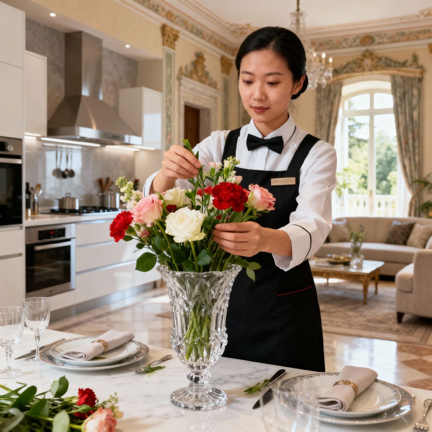 Coppia Sri Lanka Prato - Dettagli di servizio luxury con personale domestico esperto