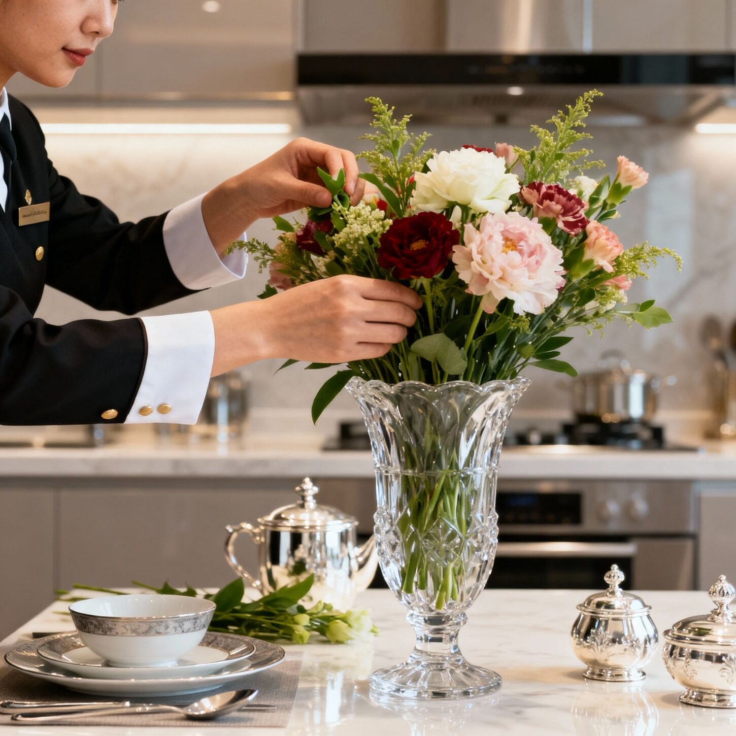 Coppia Sri Lanka Udine - Dettagli servizio domestico luxury professionale