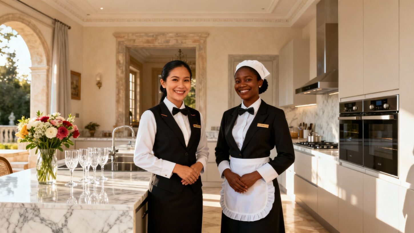 Coppia Sri Lanka Udine - Servizio domestico luxury in cucina moderna