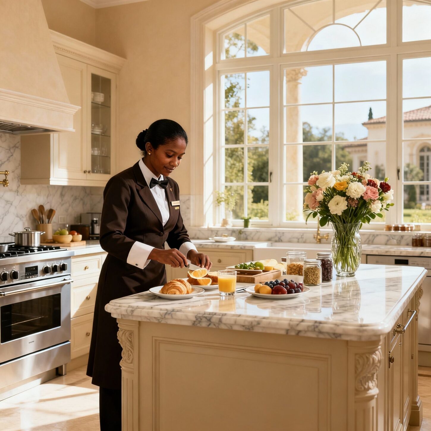 Coppia custodi Milano Marittima - Housekeeper Sri Lanka in cucina luxury villa