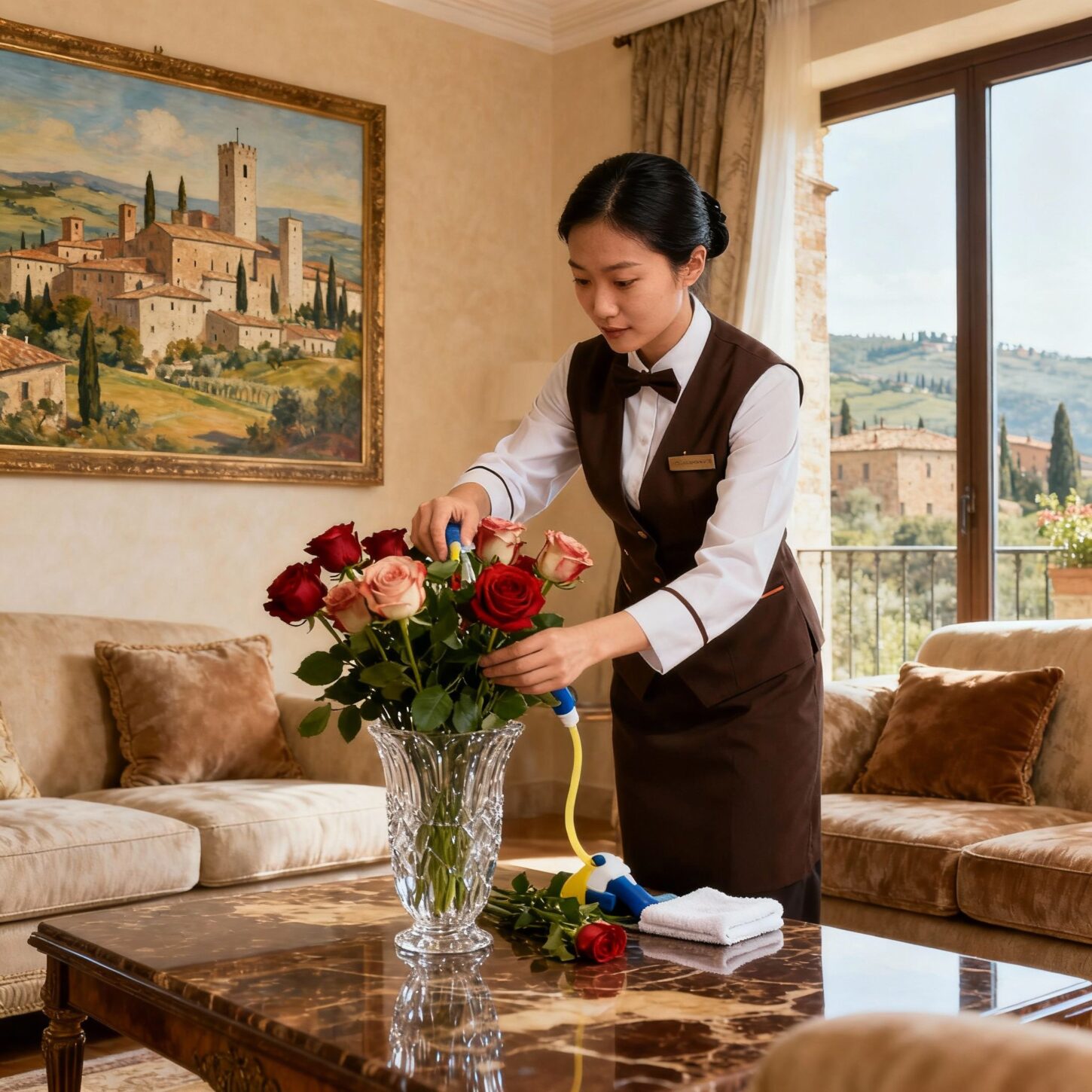Coppia domestici San Gimignano - Personale organizza soggiorno luxury