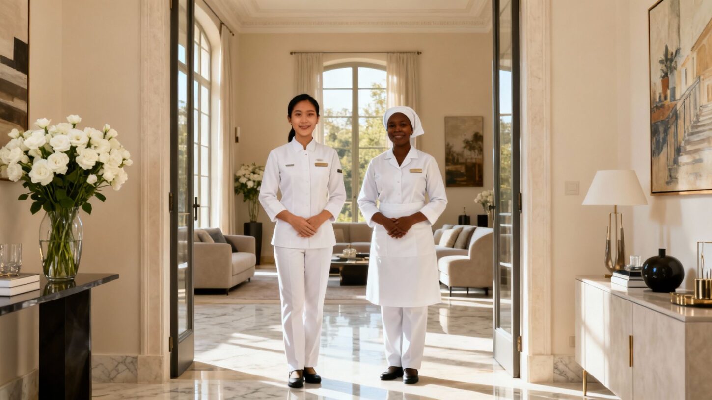 Coppia domestici Santa Margherita Ligure - Servizio professionale in villa di lusso con atmosfera elegante