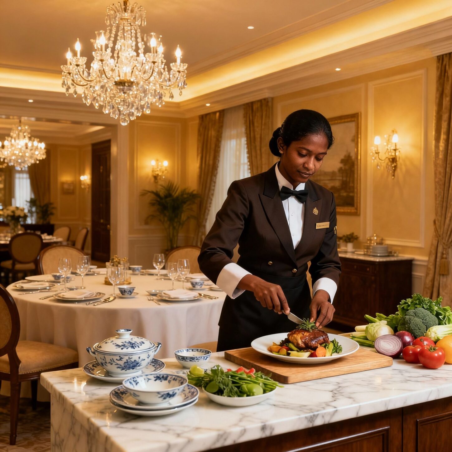 Coppia domestici Spoleto - Servizio domestico asiatico luxury in residenza europea elegante