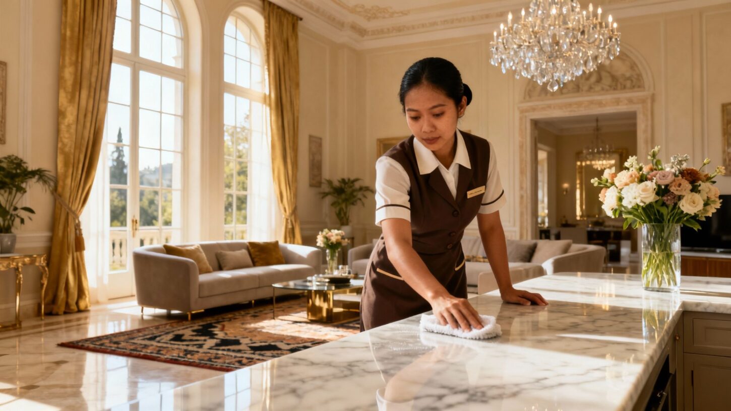 Coppia per gestione casa - Servizio domestico filippino in villa luxury italiana