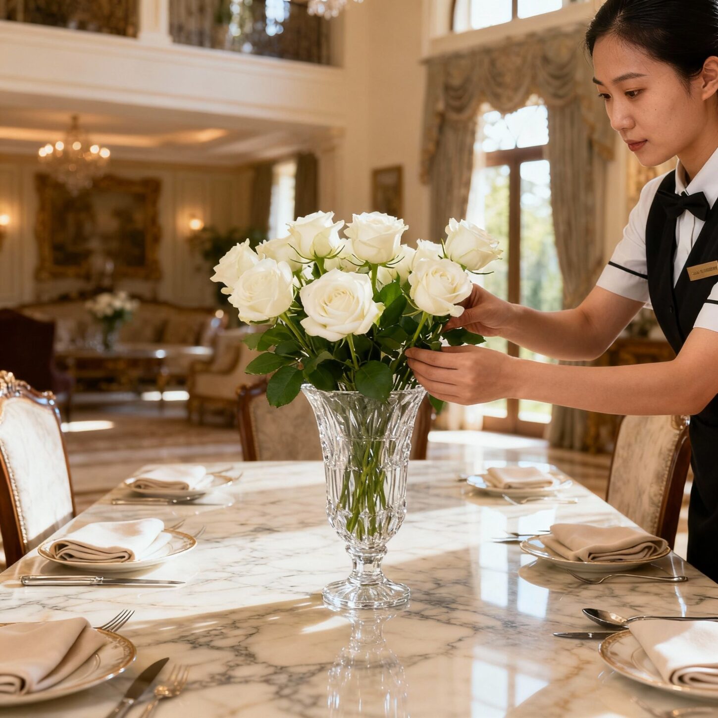 Migliore agenzia colf Forte dei Marmi - Dettagli professionali servizio domestico asiatico luxury
