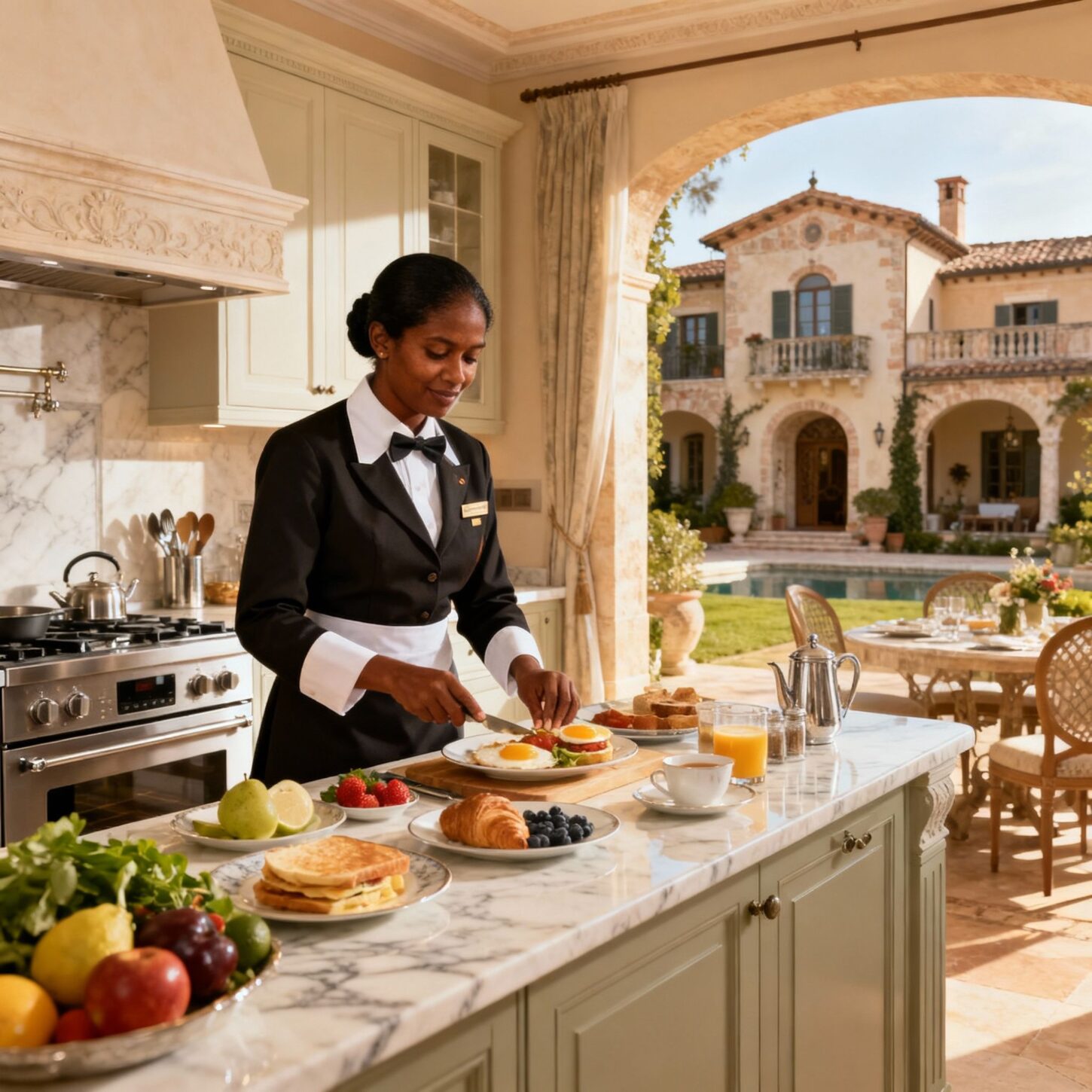 Migliore agenzia colf Grosseto - Servizio colf professionale in cucina luxury