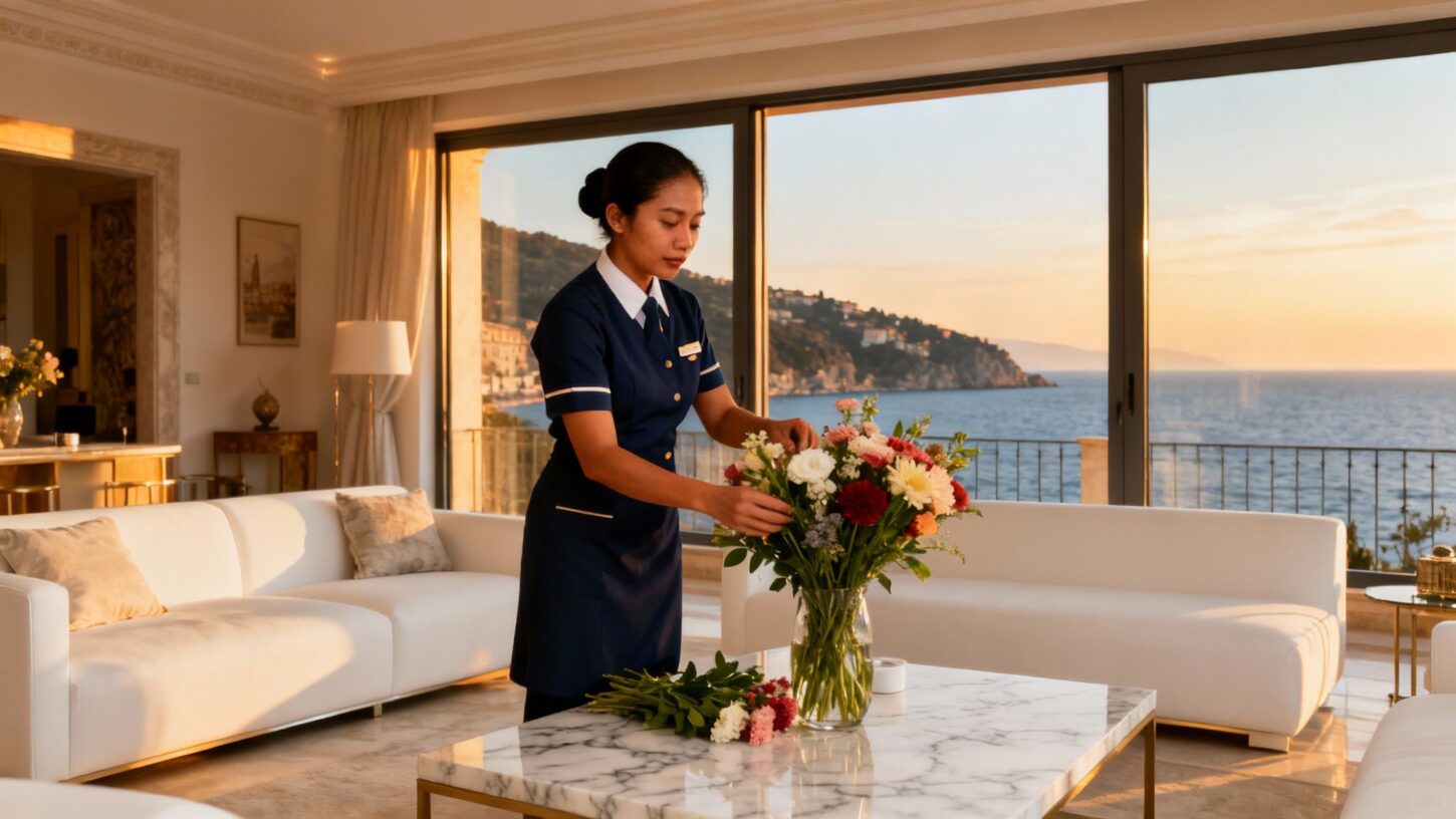 Migliore agenzia colf La Spezia - Domestico filippino in villa luxury vista mare
