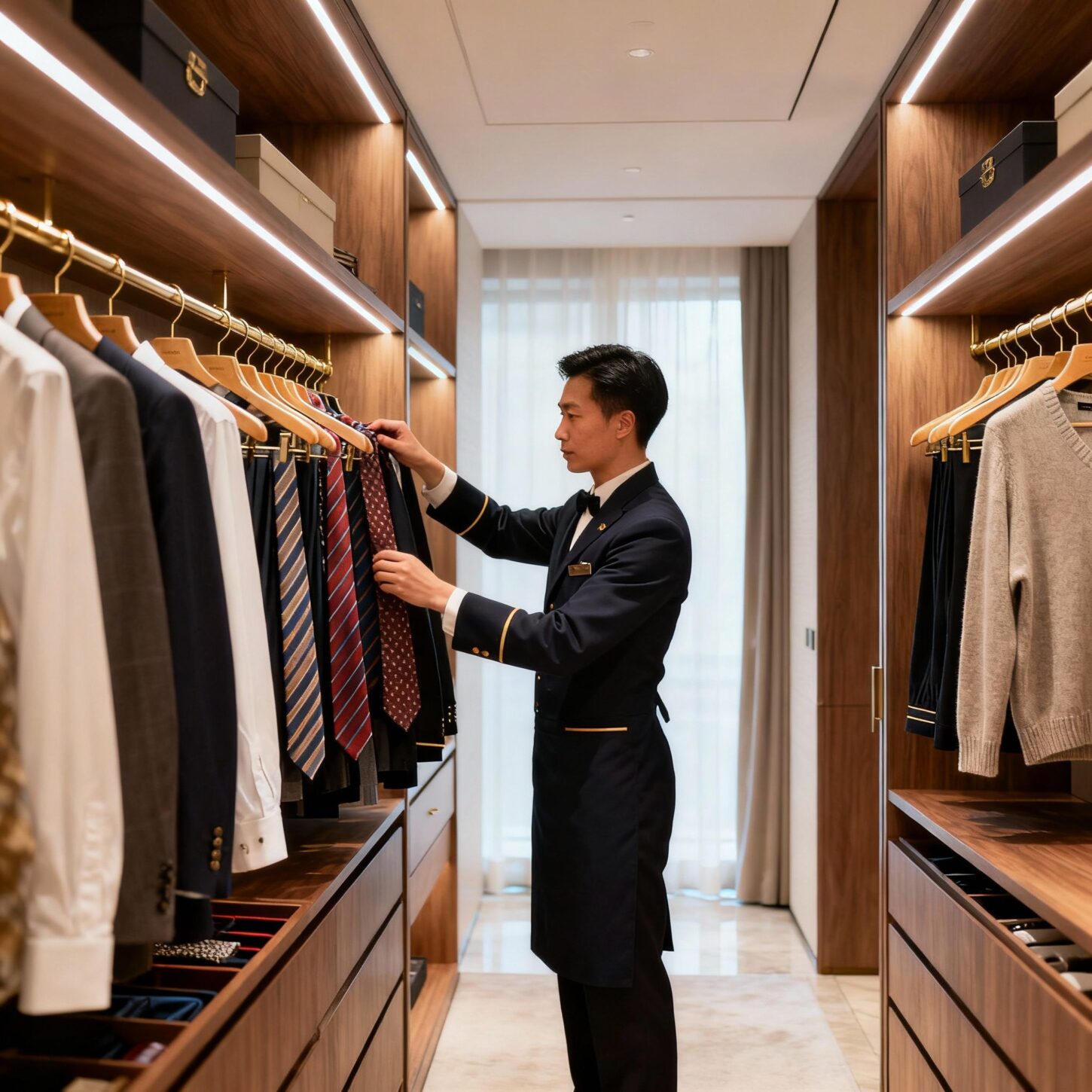Migliore agenzia colf Teramo - Organizzazione guardaroba luxury personale asiatico