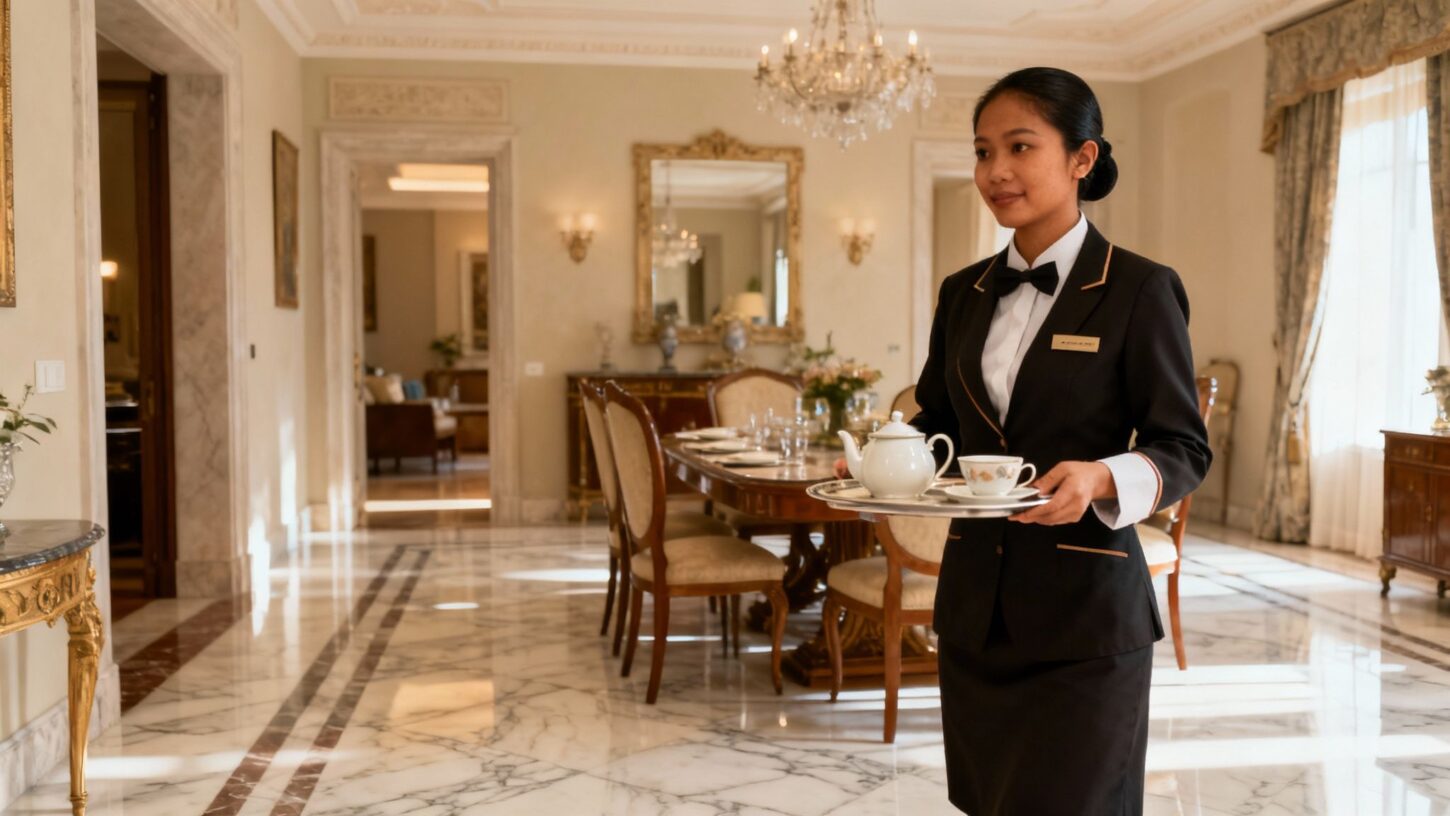 Migliore agenzia domestici Brescia - Servizio luxury domestico filippino in villa elegante
