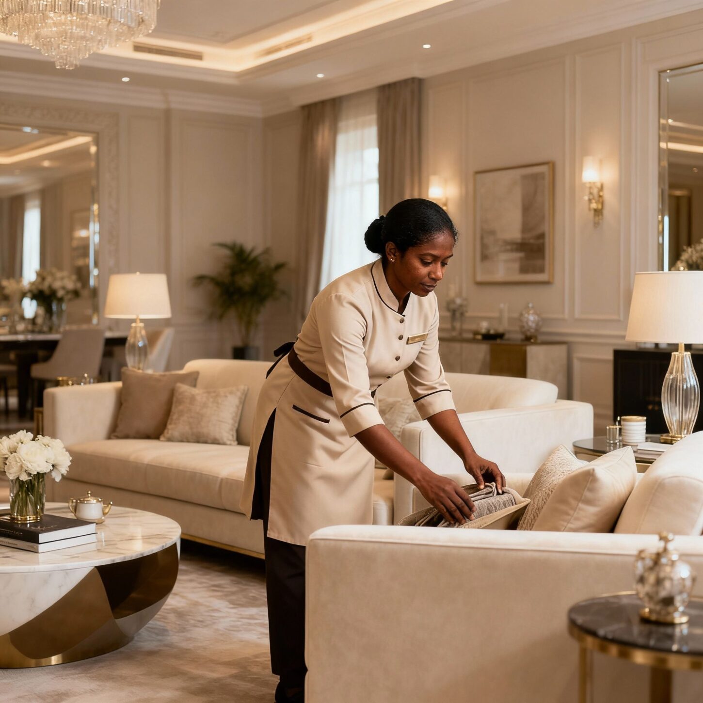 Migliore agenzia domestici Fano - Servizio housekeeping professionale in ambiente luxury