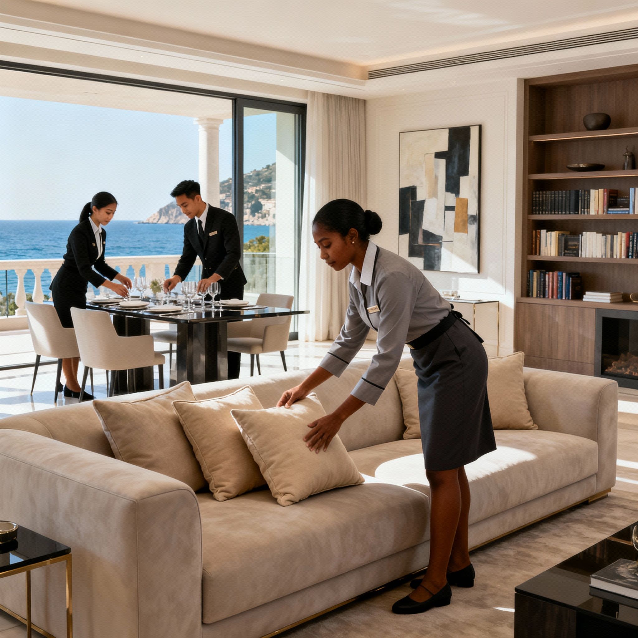 Servizi impeccabili dalla migliore agenzia domestici Genova: governante dello Sri Lanka in appartamento signorile.