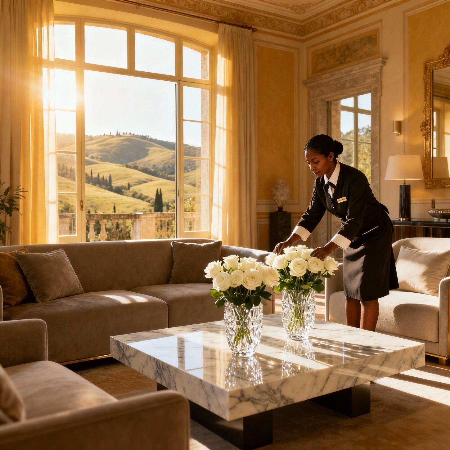 coppia domestici firenze colline - Personale domestico srilankese per servizi household in villa fiorentina