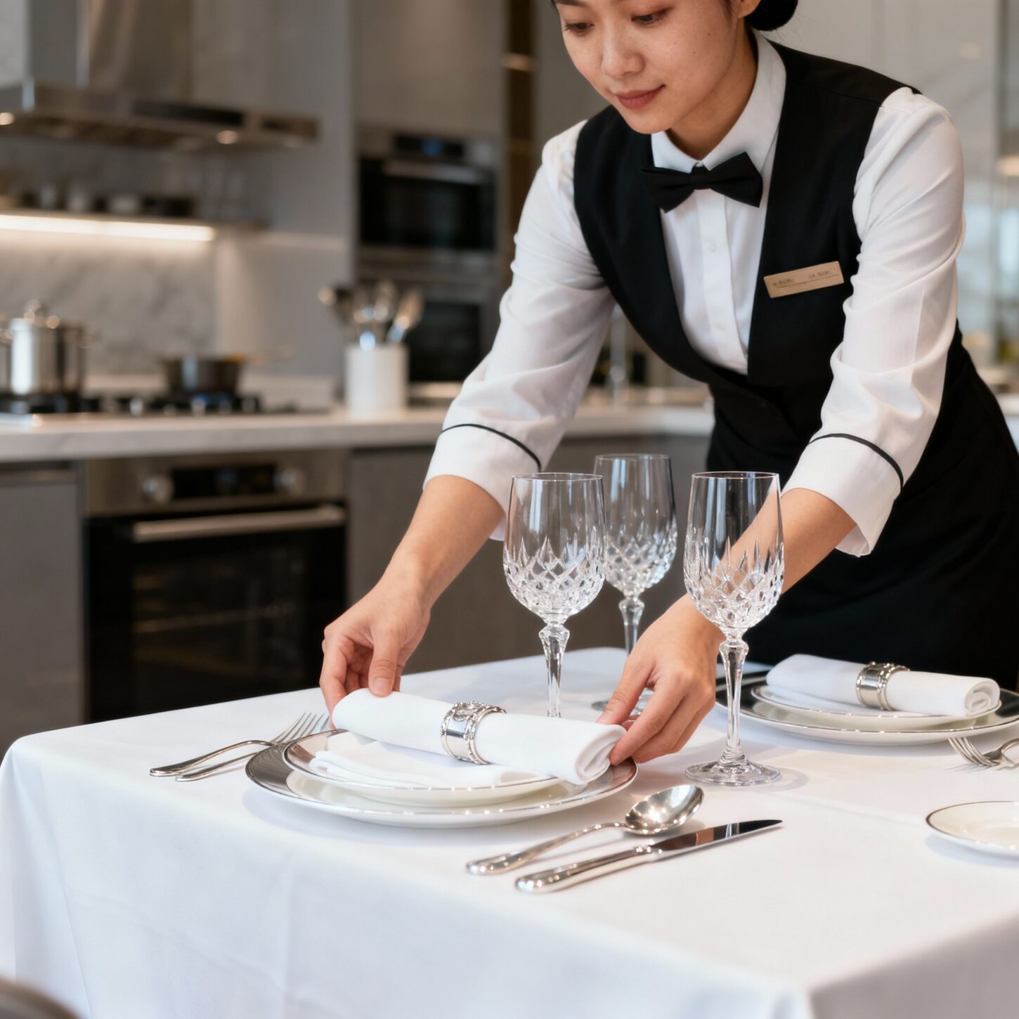 vantaggi coppia domestici conviventi - dettaglio mani domestica asiatica servizio premium