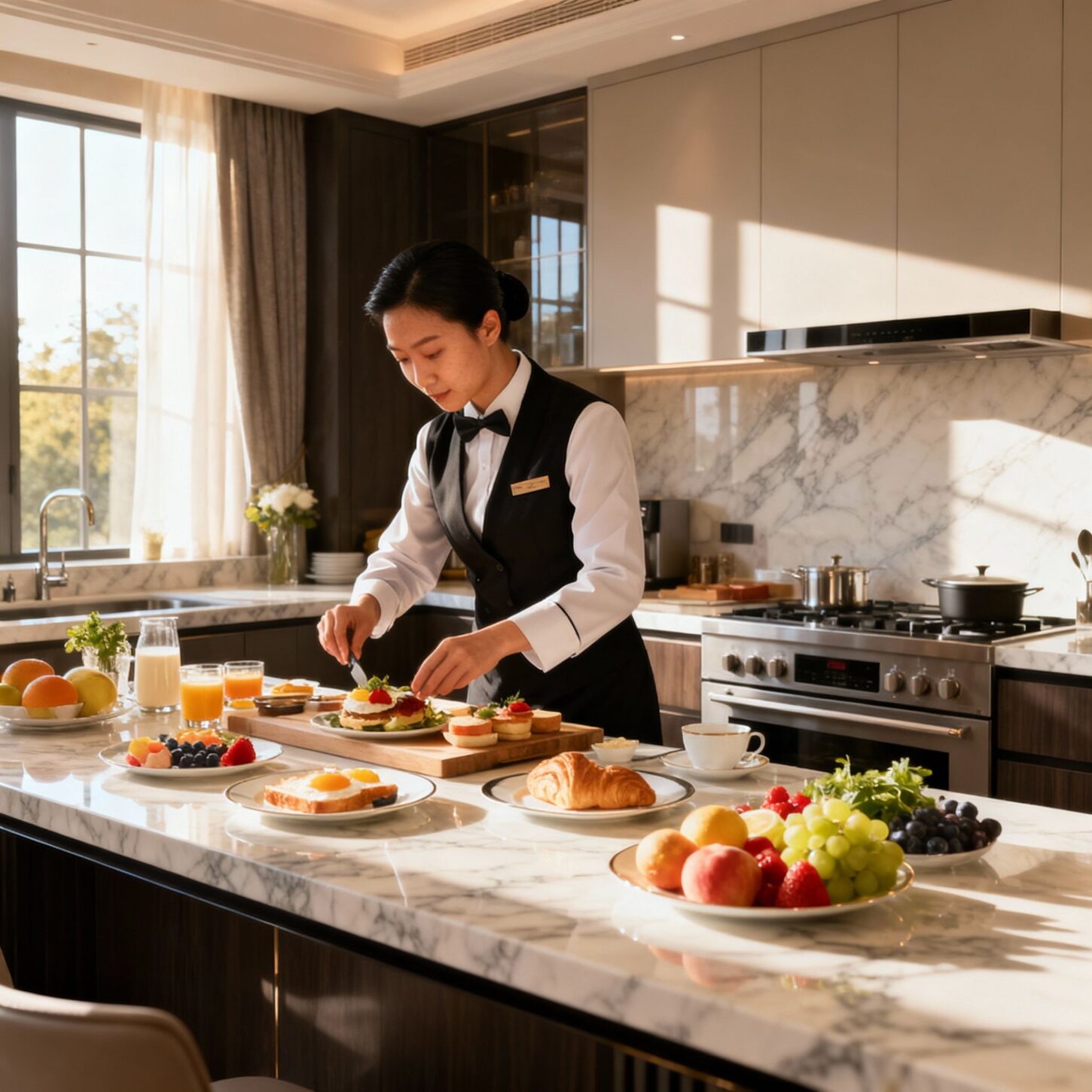 vantaggi coppia domestici filippini - servizio gourmet cucina luxury personalizzato