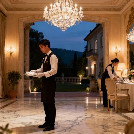 Agenzia colf filippine Teramo - Servizio domestico di lusso in villa elegante
