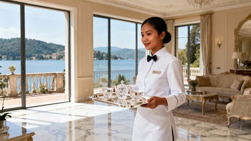Agenzia domestici Varese - Servizi di lusso filippini e Sri Lanka per ville esclusive, personale asiatico qualificato