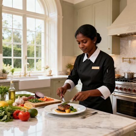 Agenzia per personale domestico Madonna di Campiglio - cucina gourmet preparata da esperta domestica