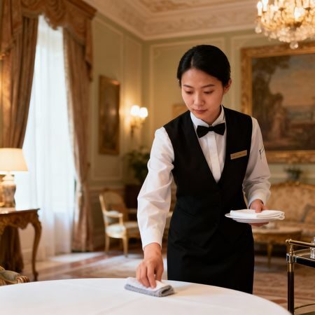 Coppia domestici Madonna di Campiglio - personale domestico asiatico qualificato