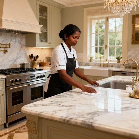 Migliore agenzia colf Madonna di Campiglio - servizio domestico Sri Lanka in cucina di prestigio