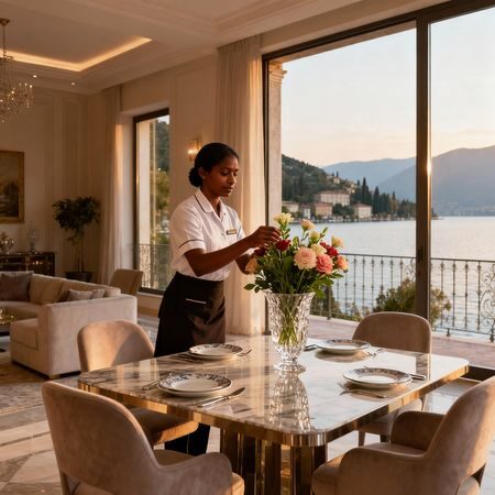 Migliore agenzia domestici Desenzano del Garda - Servizio domestico asiatico in casa di lusso