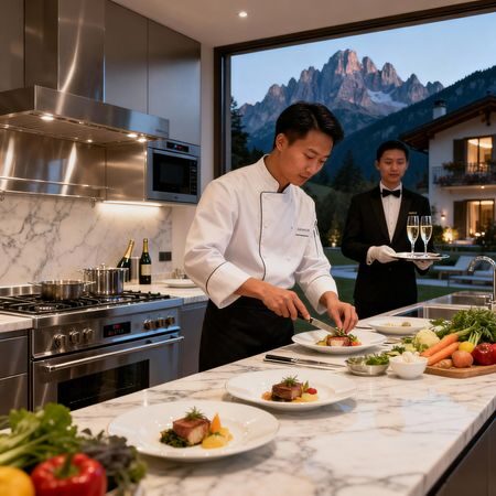 Agenzia domestici Cortina d’Ampezzo - Cucina gourmet e servizi raffinati