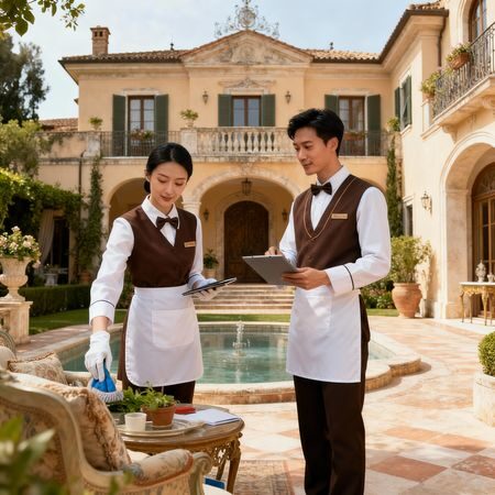 Coppia Custodi Villa Cercasi - gestione domestica professionale