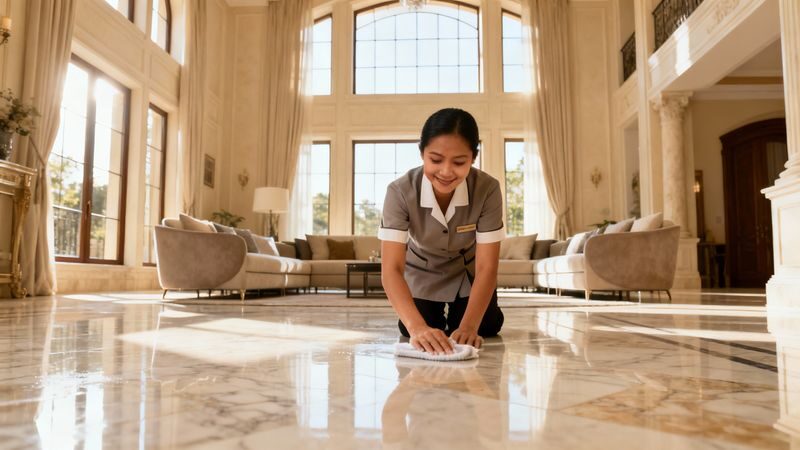 Migliore agenzia colf Biella - Professionista asiatico in villa di lusso