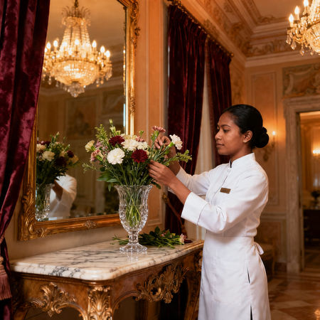 Agenzia colf filippine Vercelli - Servizio di colf filippina professionale in villa di lusso a Vercelli