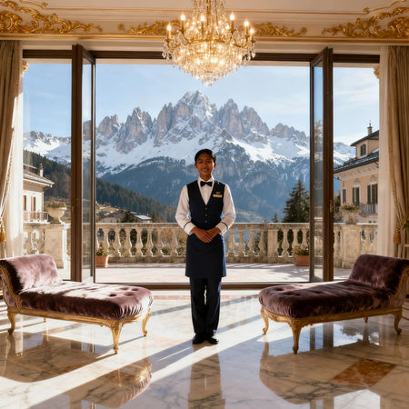 Agenzia colf filippine Cortina d’Ampezzo - servizio esclusivo di colf filippina in villa di lusso con vista sulle Dolomiti