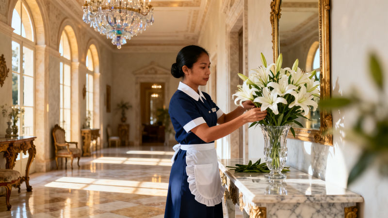 Agenzia per personale domestico Rovigo - Servizio esclusivo di personale domestico asiatico qualificato per ville di lusso