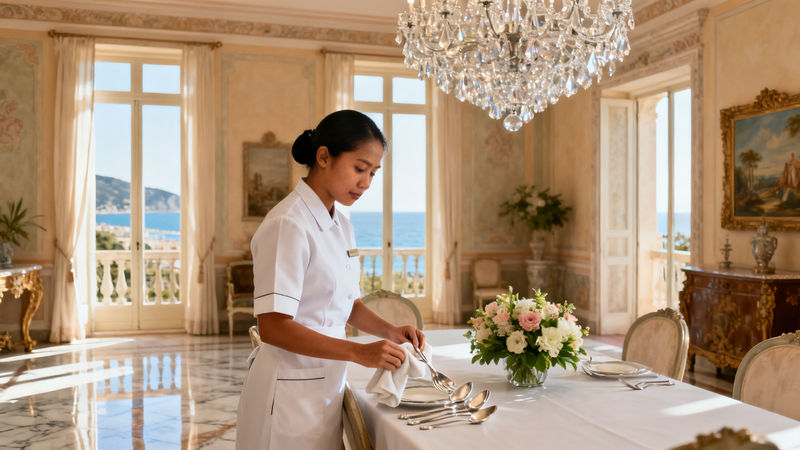 Migliore agenzia domestici Pescara - Servizio impeccabile di lavoratrice asiatica in villa di lusso, Pescara