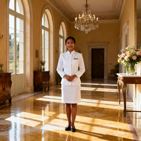 Agenzia colf filippine Gorizia - servizo di alta qualità con domestica asiatica in villa italiana di lusso
